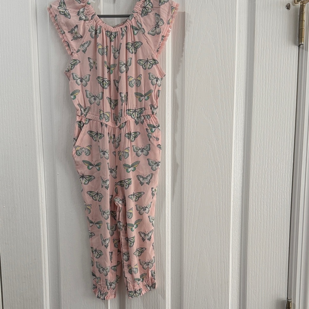 NWT Toddler Gymboree Pink Butterfly One Piece jumpsuit 18-24 months
